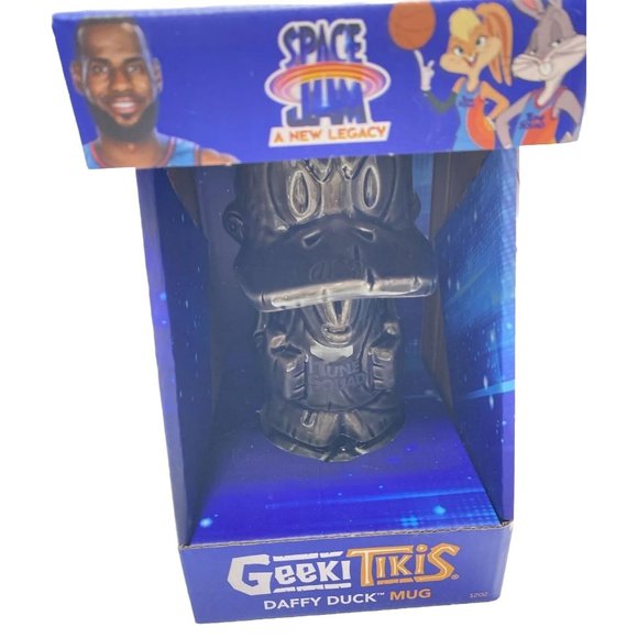 Geeki Tiki’s Space Jam Daffy Duck the 12 Ounce Ceramic Tiki Mug - Picture 1 of 8